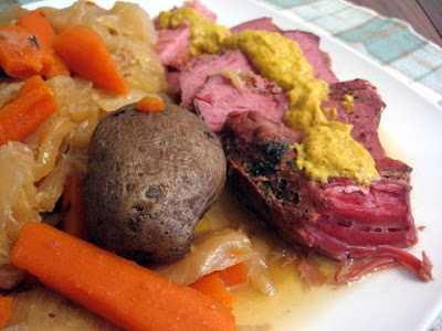 hide some corned beef for