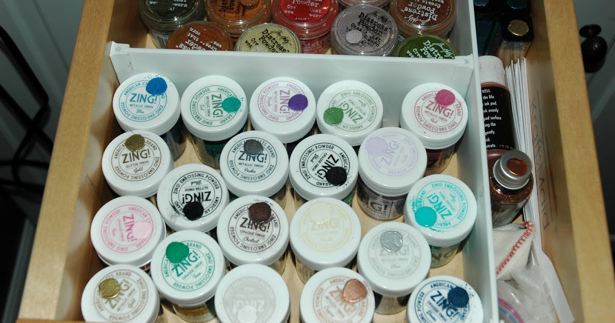 Creations By Christie Labeling Your Embossing Powders