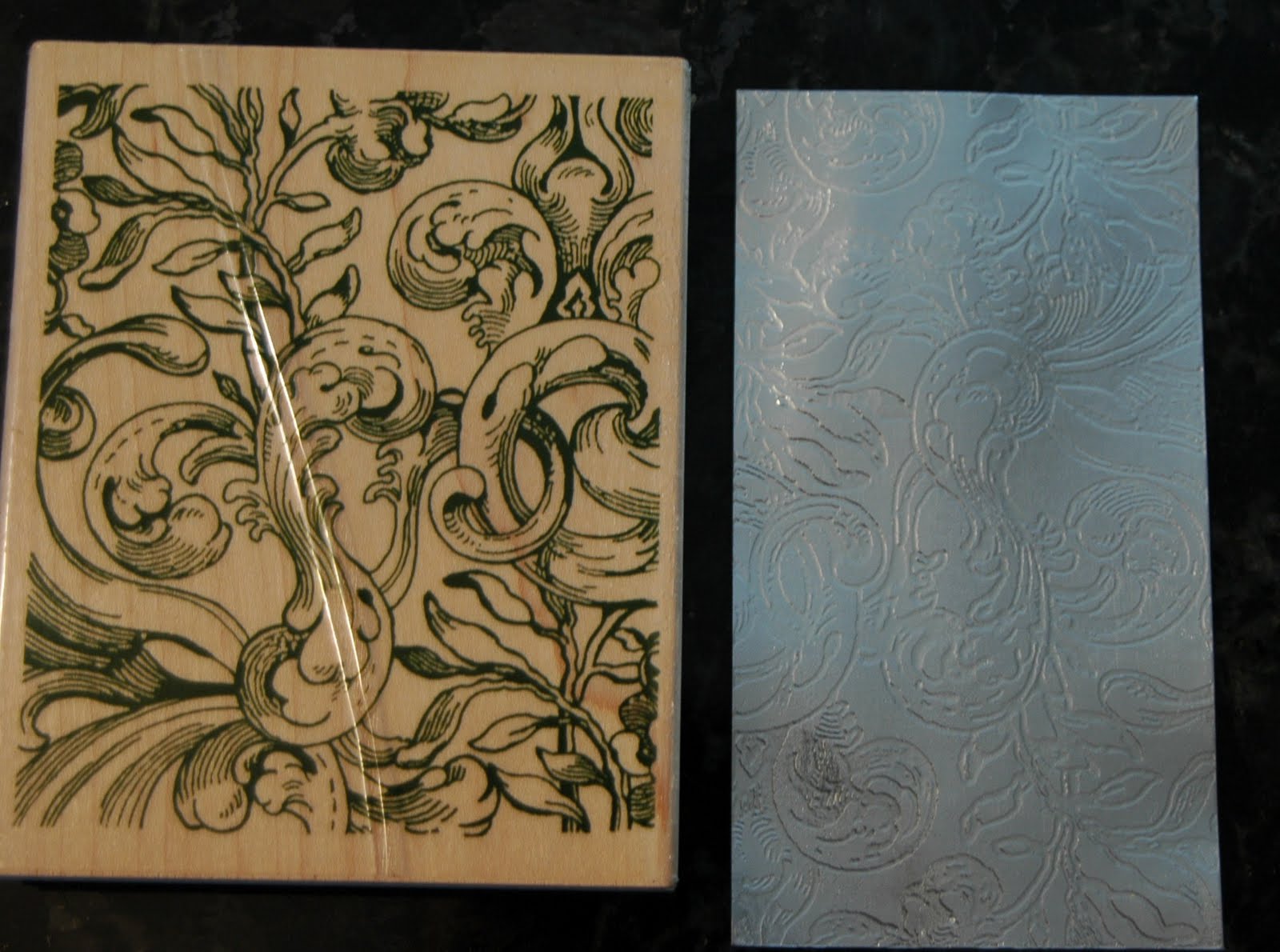 Creations By Christie Embossed Metal without Embossing Metal