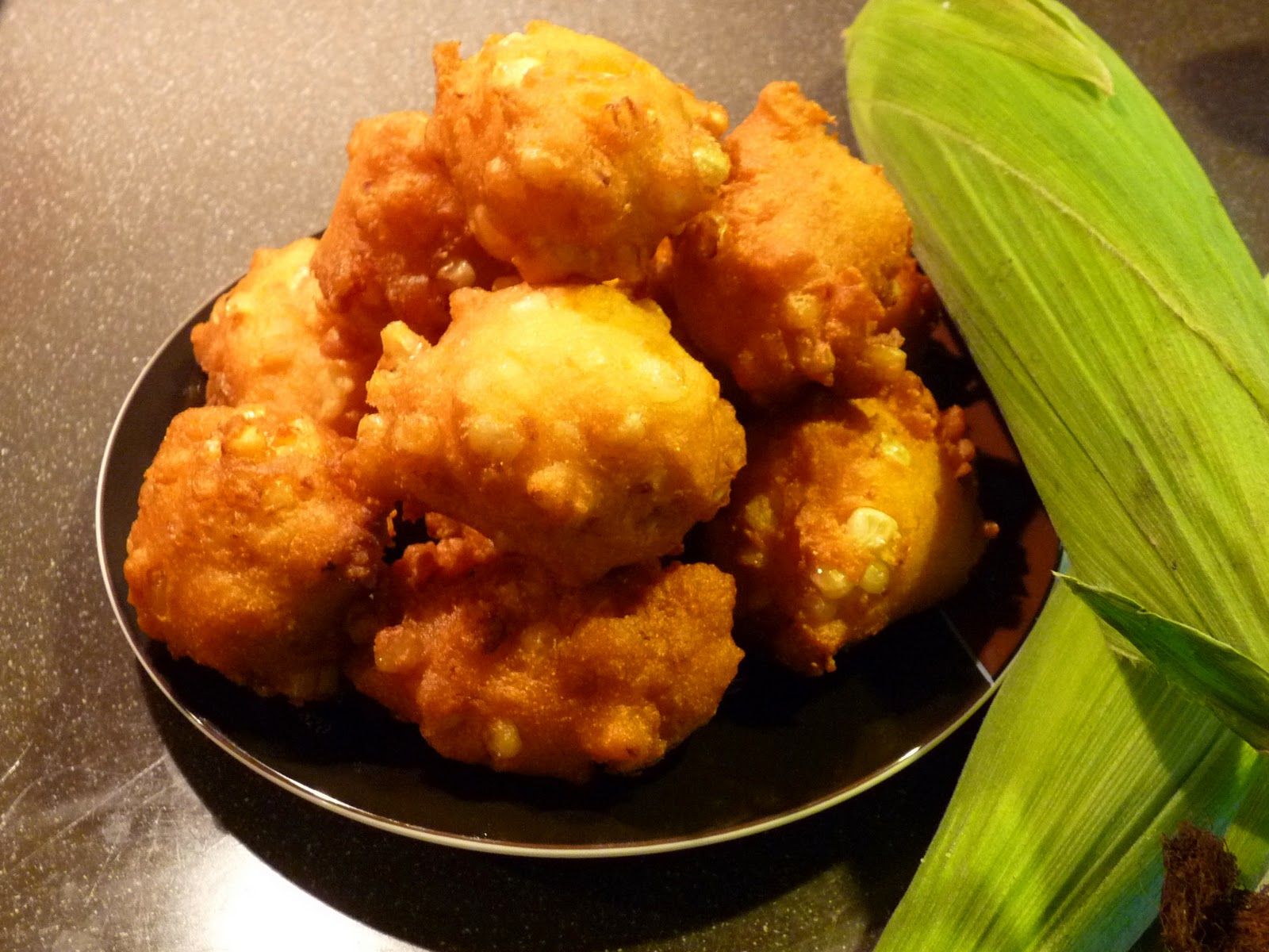 a lovely shore breeze.... Weekend Cooking...Corn Fritters