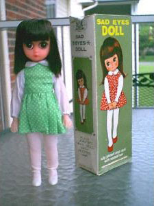 big eyed dolls from the 60s