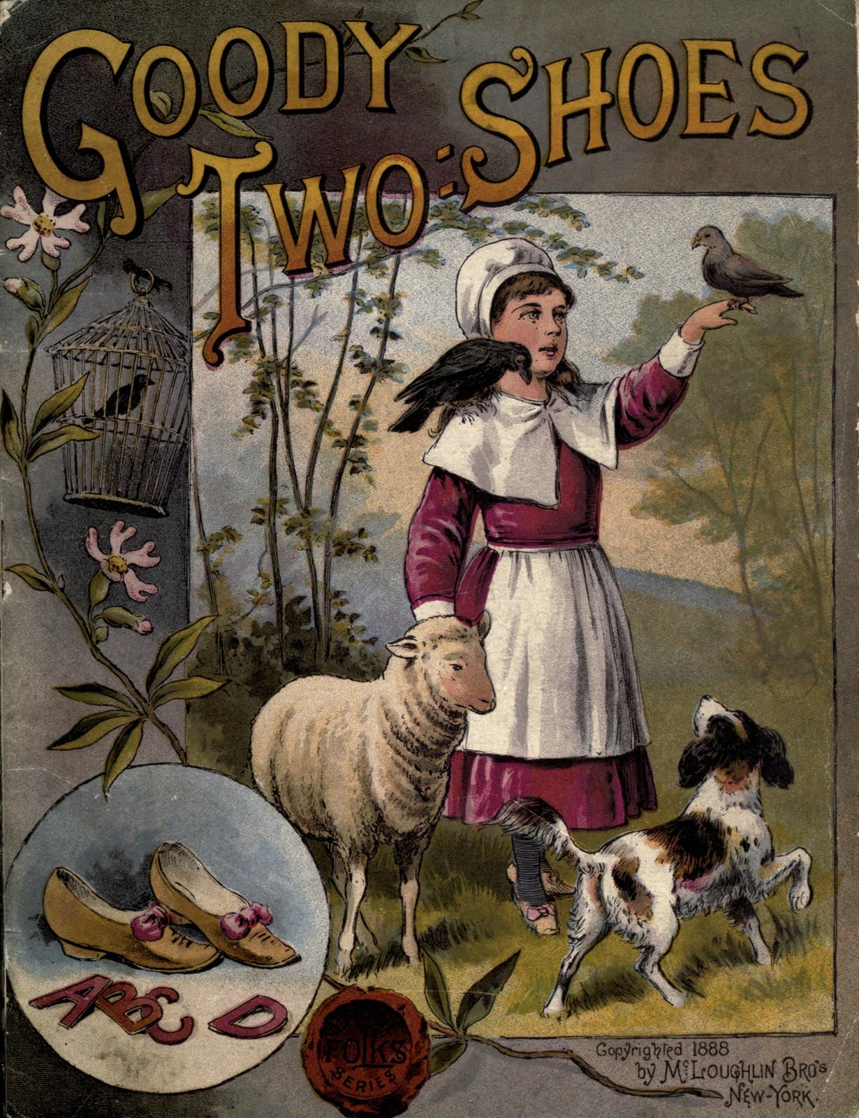 goody two shoes vintage ephemera illustrated children s book cover goody two shoes vintage ephemera illustrated children s book cover