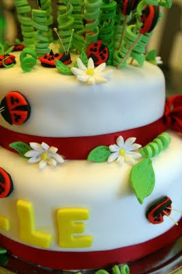 Ladybugs Cake
