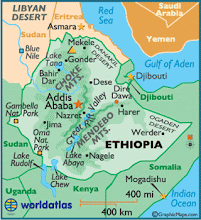 Map of Ethiopia