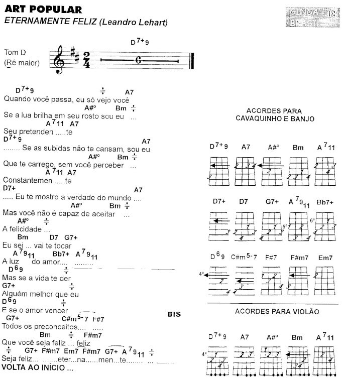 CARÍCIAS ART POPULAR  Cifras simplificadas, Cifras de musicas, Cifras