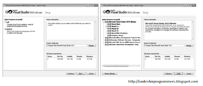 Installing Visual Studio 2010