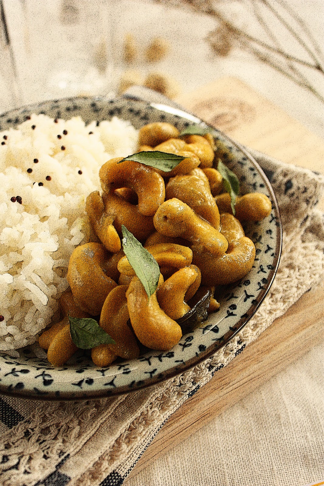 Cherry on a Cake CASHEW NUT CURRY