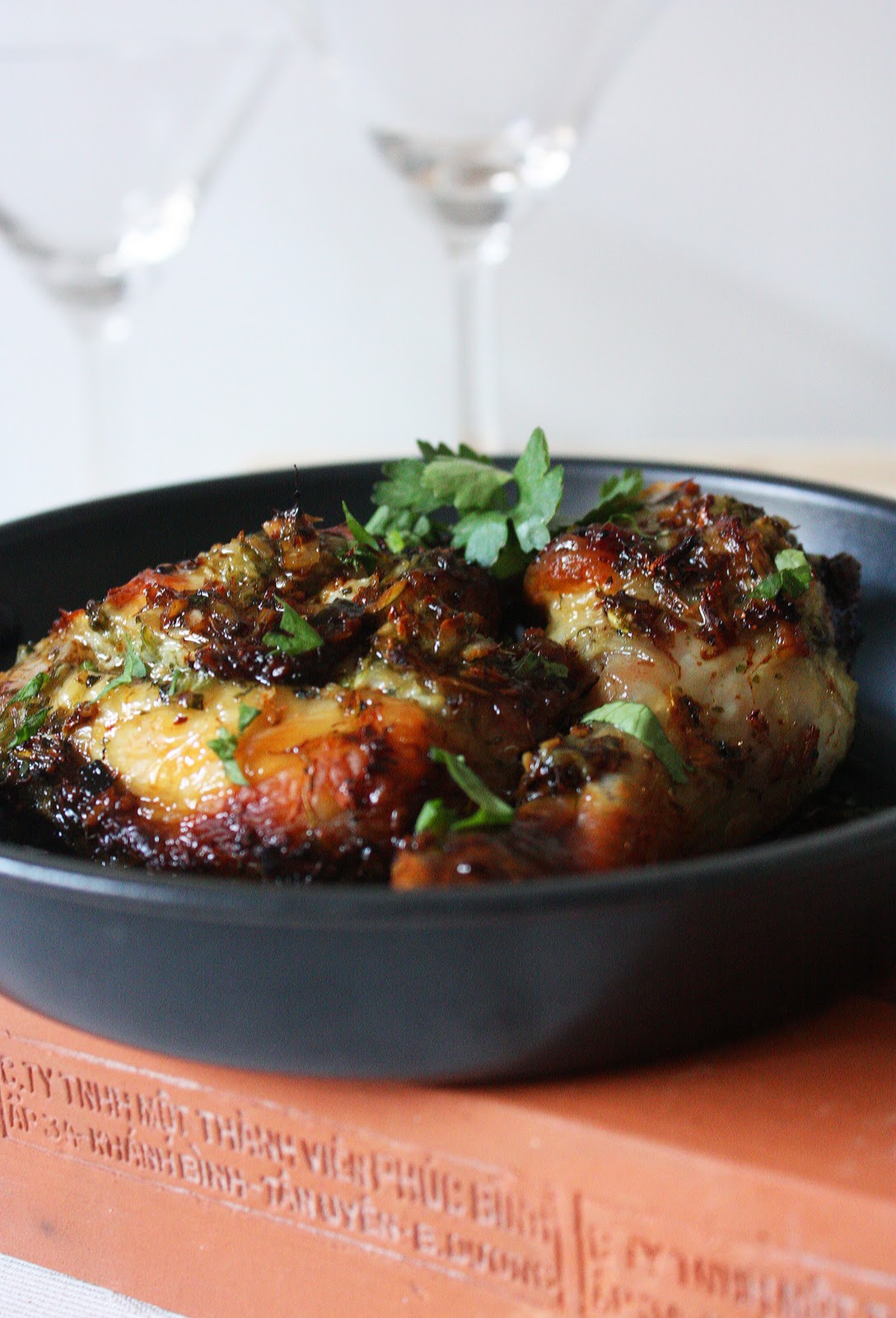 Cherry on a Cake GRILLED CORIANDER & LIME CHICKEN