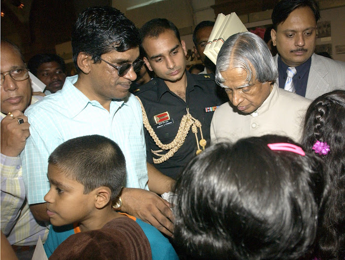 Me With Former President Mr APJ Abdul Kalam