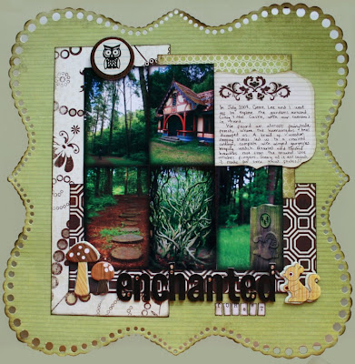 enchanted forest theme wedding. themed chipboard stickers,