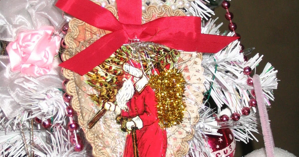 RoseChicFriends: INTRODUCING&hellip;Vintage Victorian Christmas Ornaments