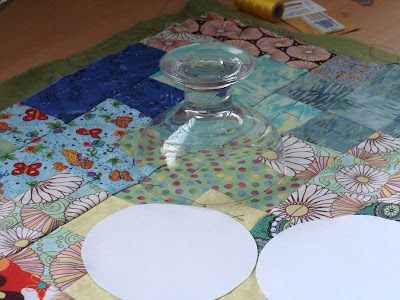 preparing for cicles quilting baby blanket