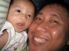 Papa Felix dan Felix, senyum dului sayang