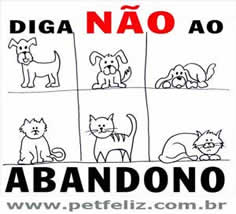 Diga NÂO ao abandono!