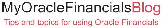 Oracle Financial Applications Blog