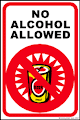 No To Alcohol