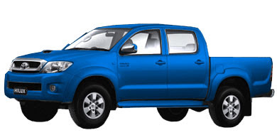 Pilihan Warna Toyota New Hilux - Blue Metallic
