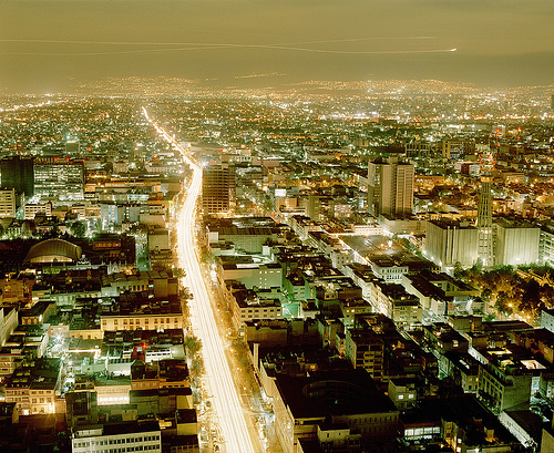 mexico city. Monday#39;s Mexico City Lights