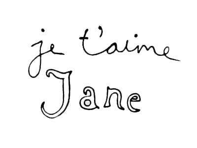 je t'aime jane