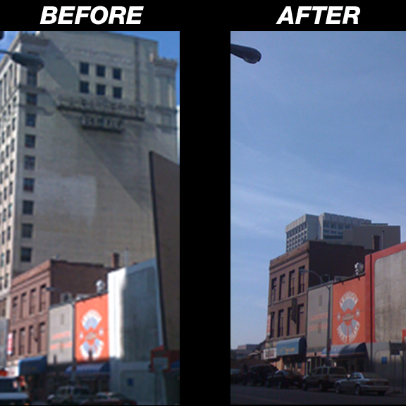 The Detroit Times The Lafayette Building In Downtown Detroit Before And After