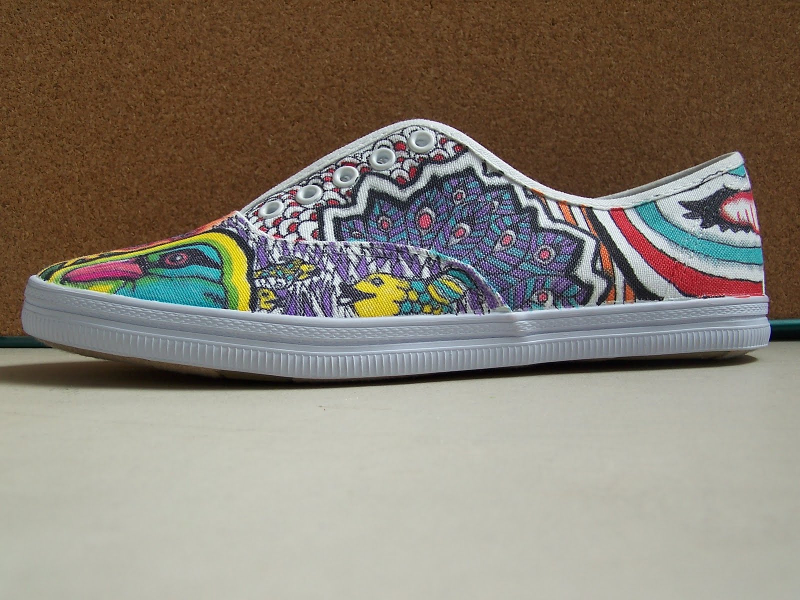 Austin B's Art Shoe art
