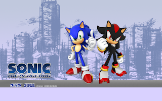 a k i n t a k: Sonic & Shadow Wallpaper