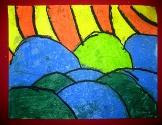 Cool Color Landscape