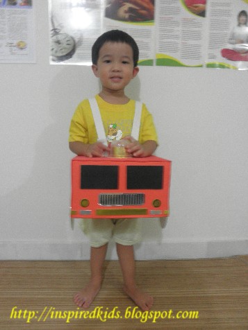 inspiredkids: Fire Truck Costume