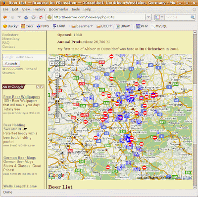 Brewery map zoomed out