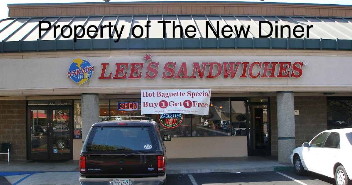 The New Diner Lee's Sandwiches