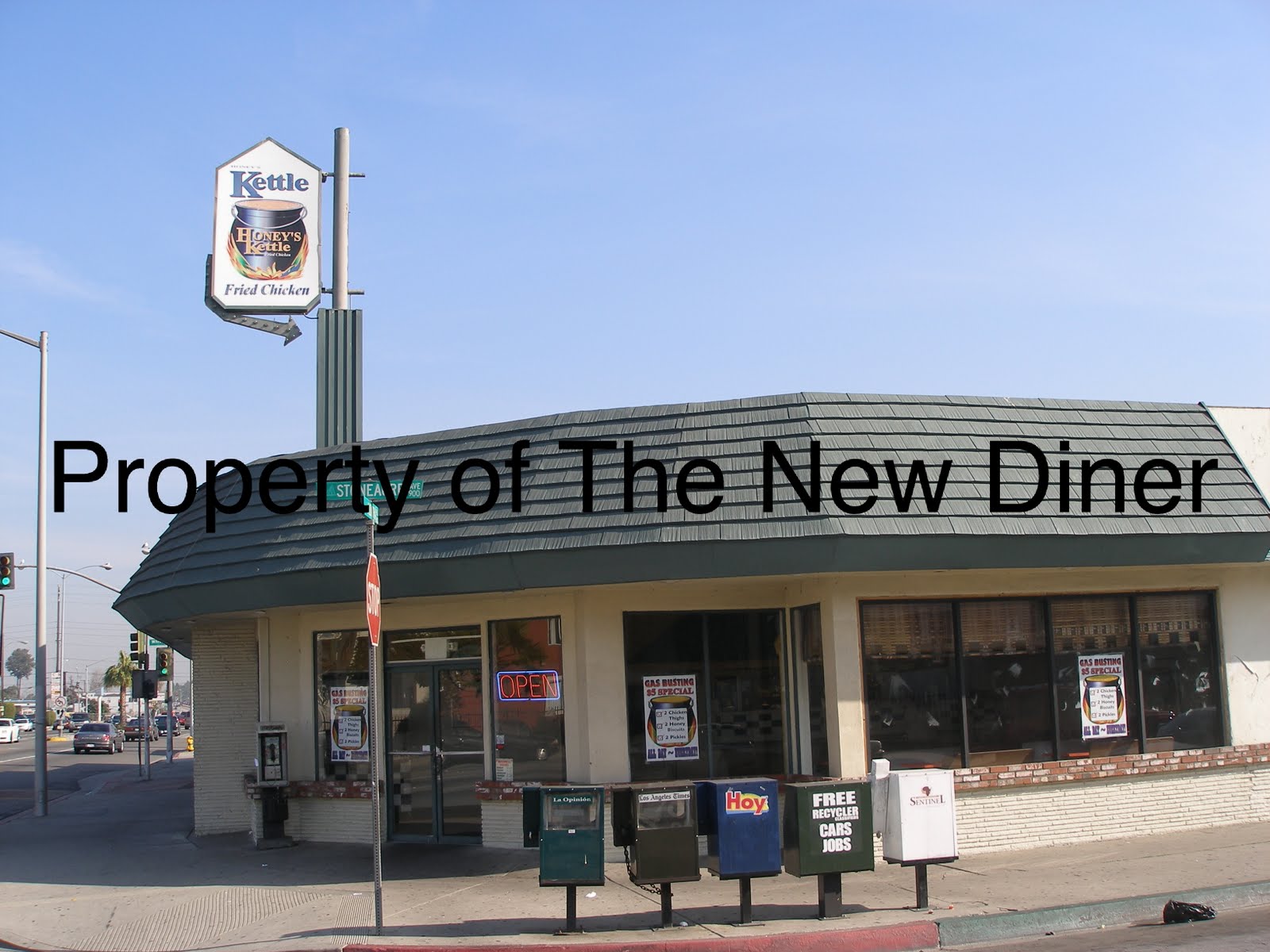 The New Diner Honey's Kettle Fried Chicken Compton