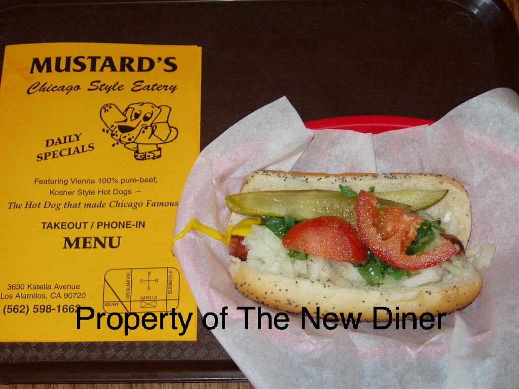 The New Diner Mustard's Chicago Hot Dogs Los Alamitos