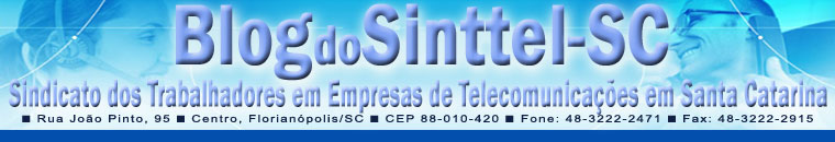 Blog do Sinttel-SC de Santa Catarina