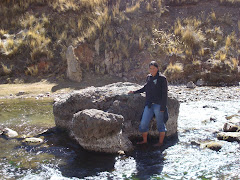 JAYLLAHUA una zona turistica del distrito de MACARI La tortuga petrificada vista de frente.