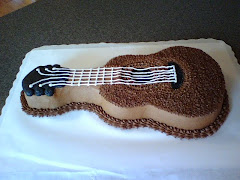 Josh's Guitar Cake