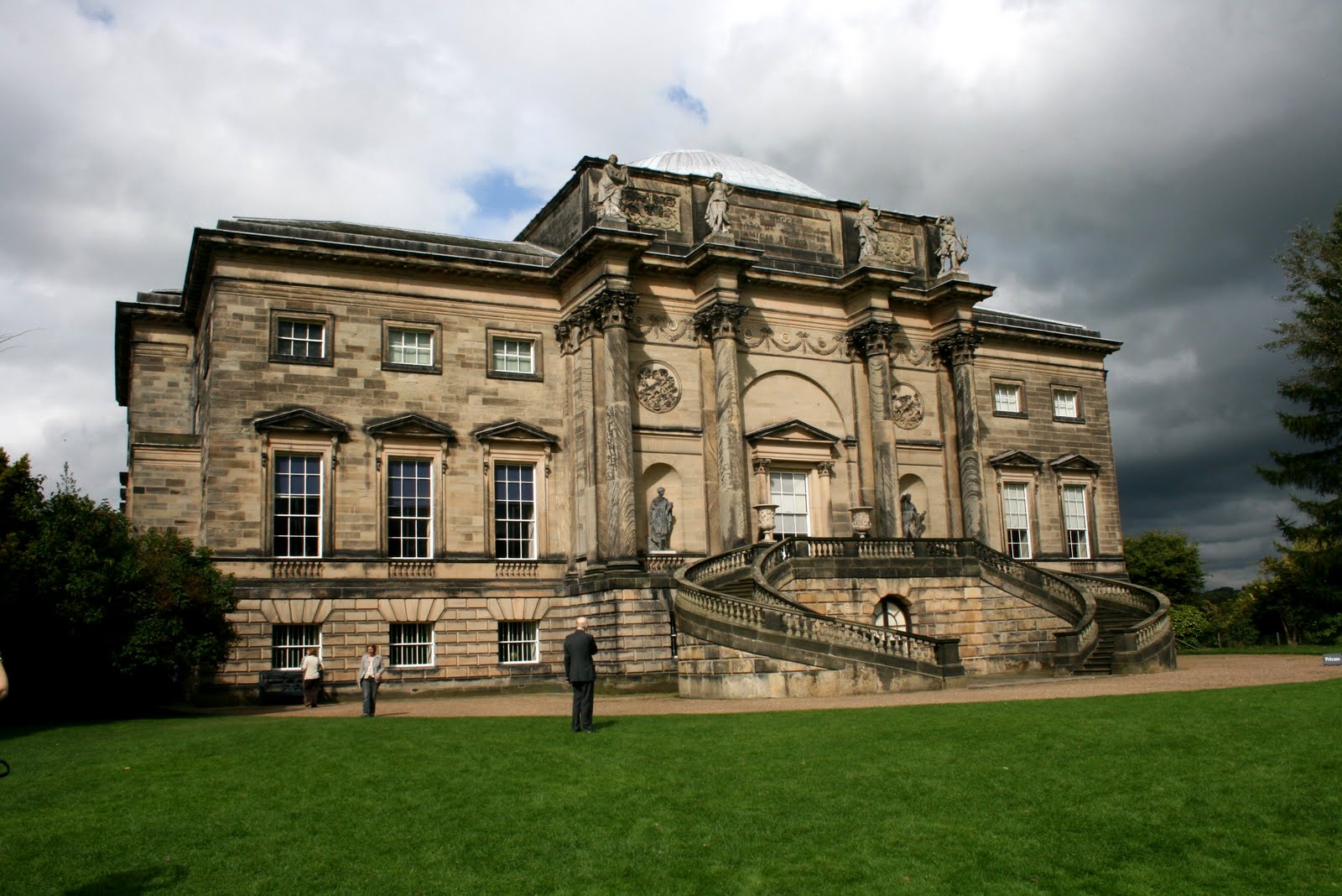 Castellated Kedleston Hall, Derbyshire