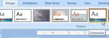 concourse theme powerpoint