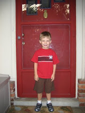 Liam's first day of kindergarten