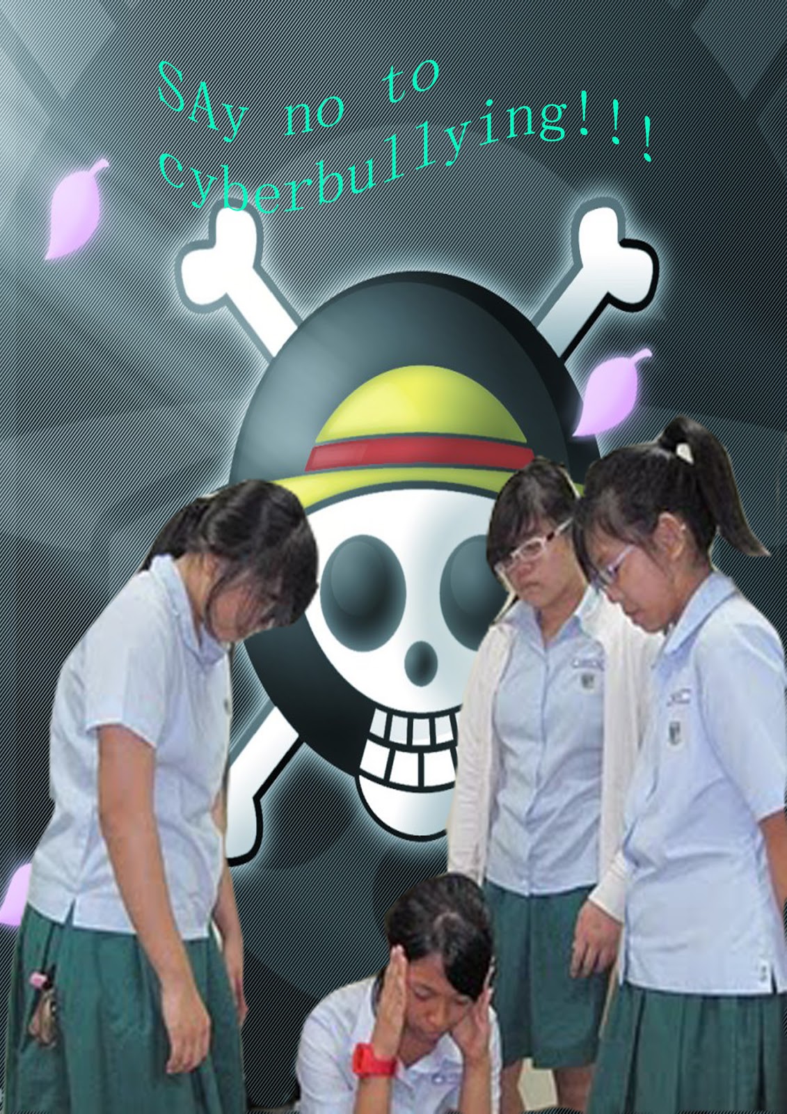 Anime Addict cyberbullying poster!!!!!!!