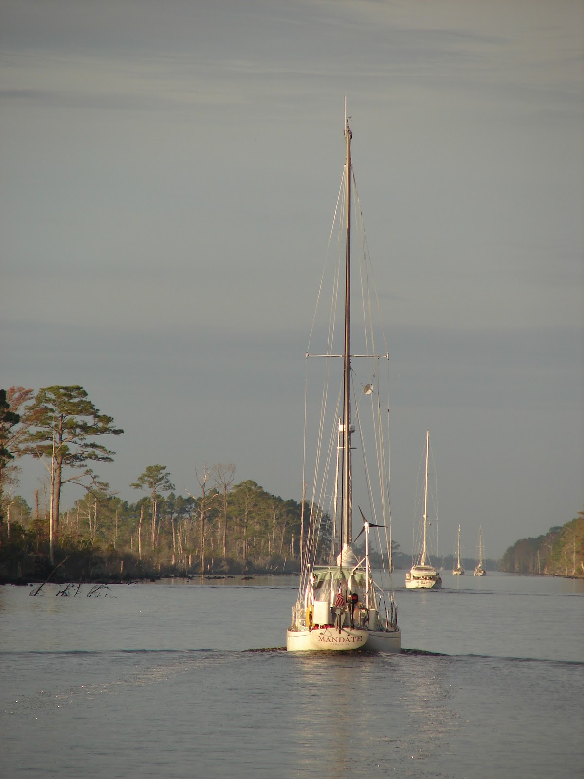Sail Away Oriental NC to Southport NC to Brocksport SC