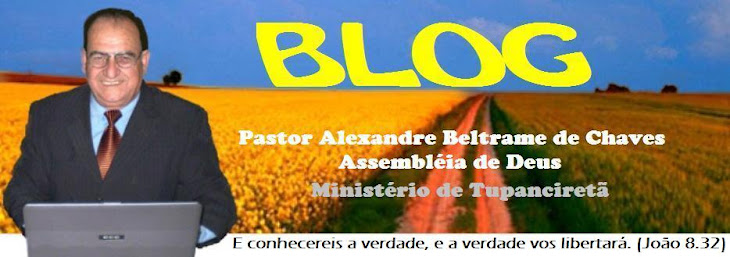 Blog do Pastor Alexandre