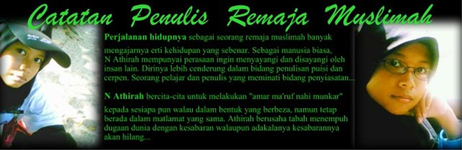 Catatan Penulis Remaja Muslimah