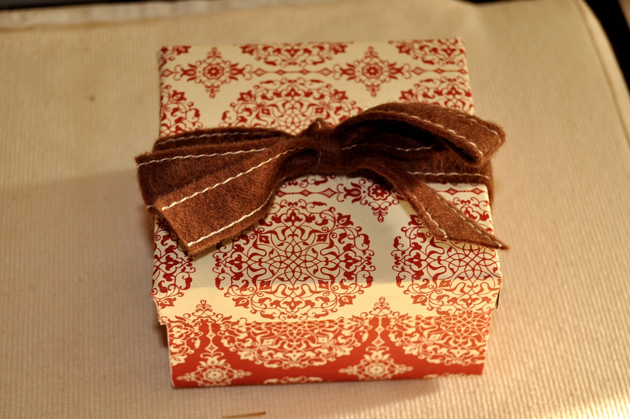 homemade box of chocolates Little Birdie Secrets