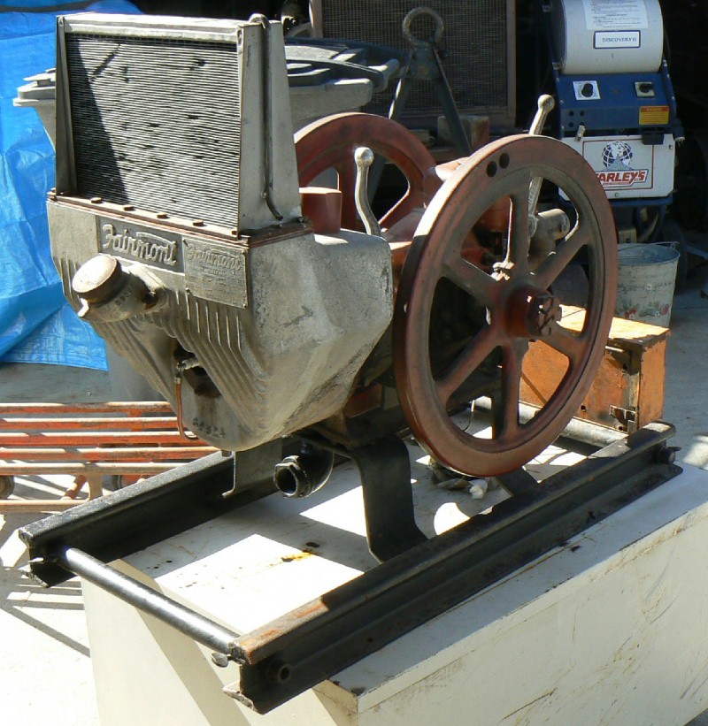 2 Engine John Two Fairmont Railroad section car engines