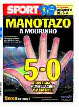 Manotazo a Mourinho ( 5-0 ) Manotazo a Mourinho ( 5-0 )