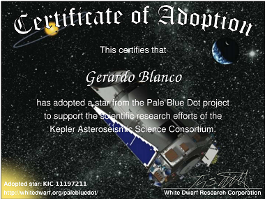 Captura del certificado