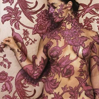 Flower Body painting new Design body painting, style design