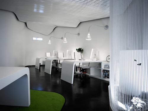 fashion designing fresh modern office interior design