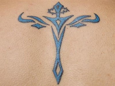 tattoo tribal art design: Tattoos Ideas From Miami Ink " Cross Tattoo Design 