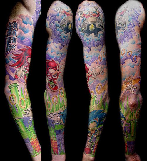 Popular Tattoo Designe Tattoo Sleeves " Fake Tattoos " For Men